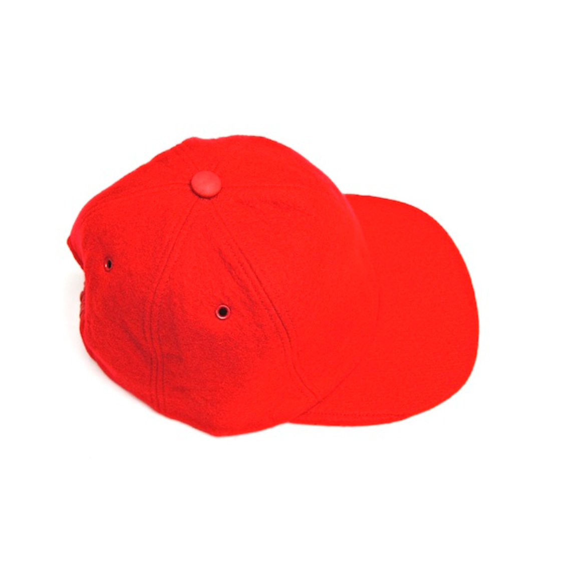 BLOOD ORANGE WOOL FELT CAP