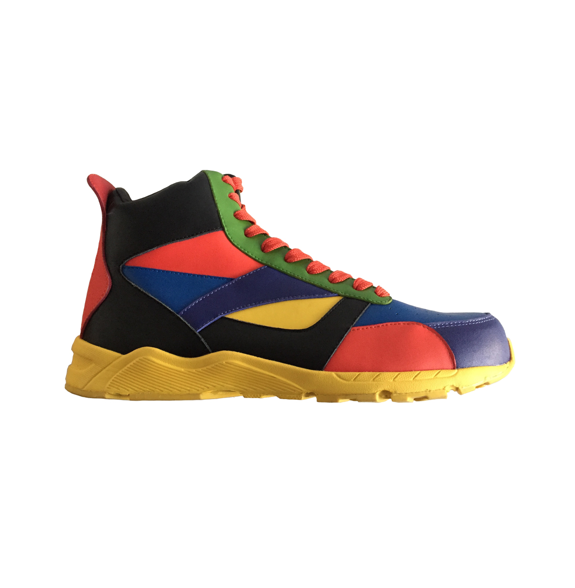 MULTI C SNEAKER BOOT ORANGE 1