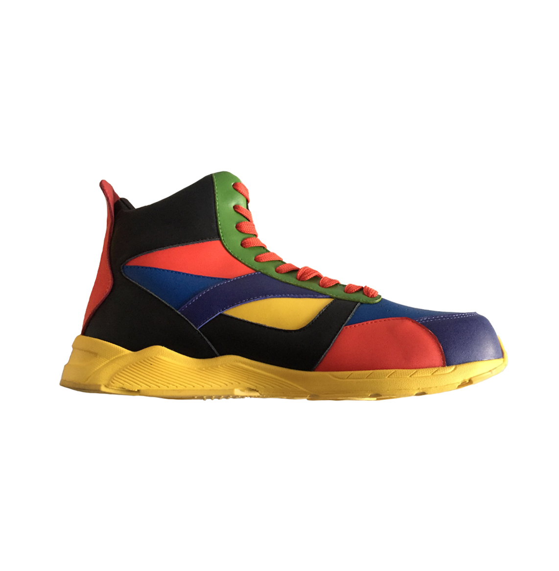 MULTI C SNEAKER BOOT ORANGE 2