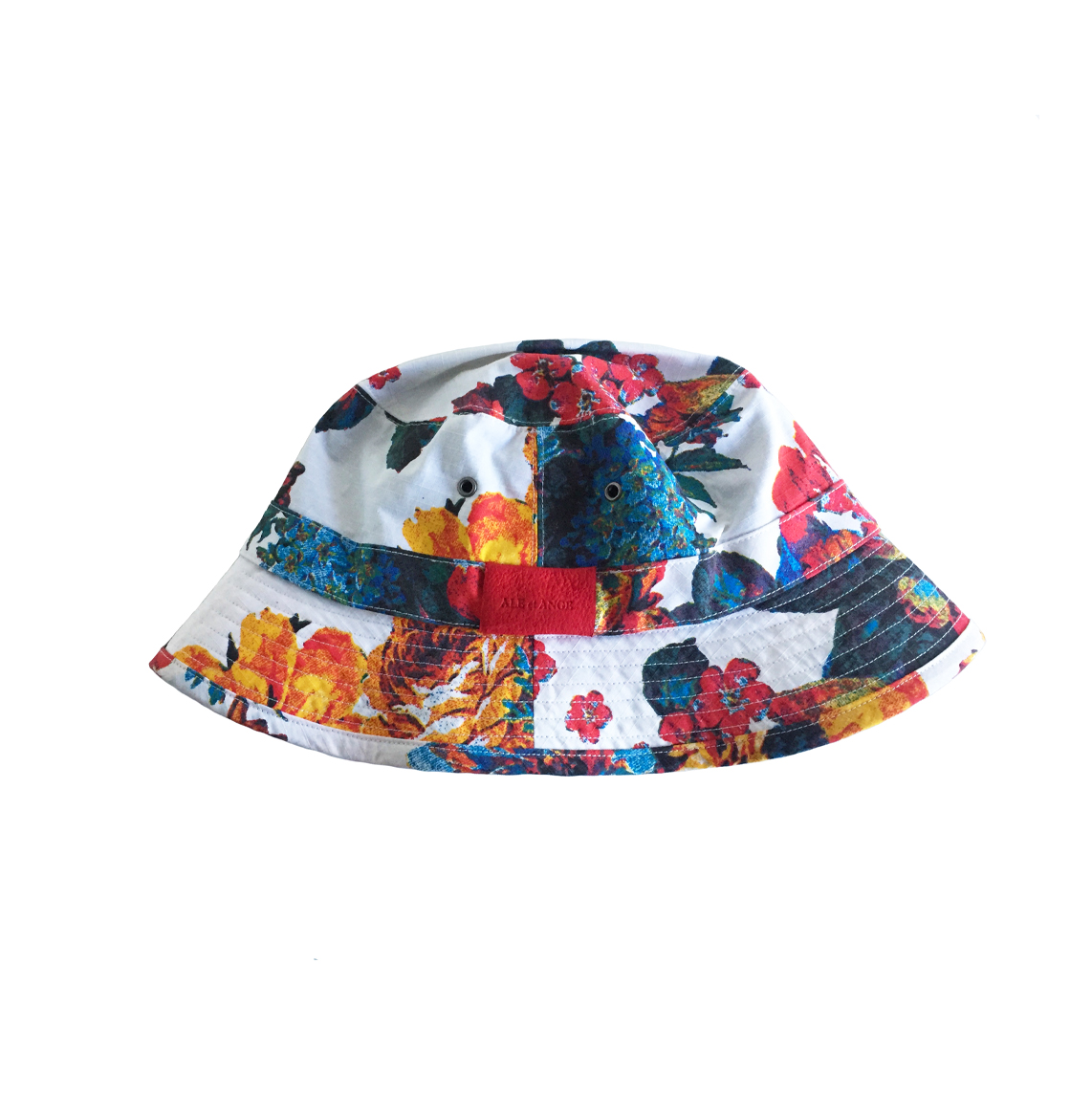 ROSE FLORAL PRINTED BUCKET HAT