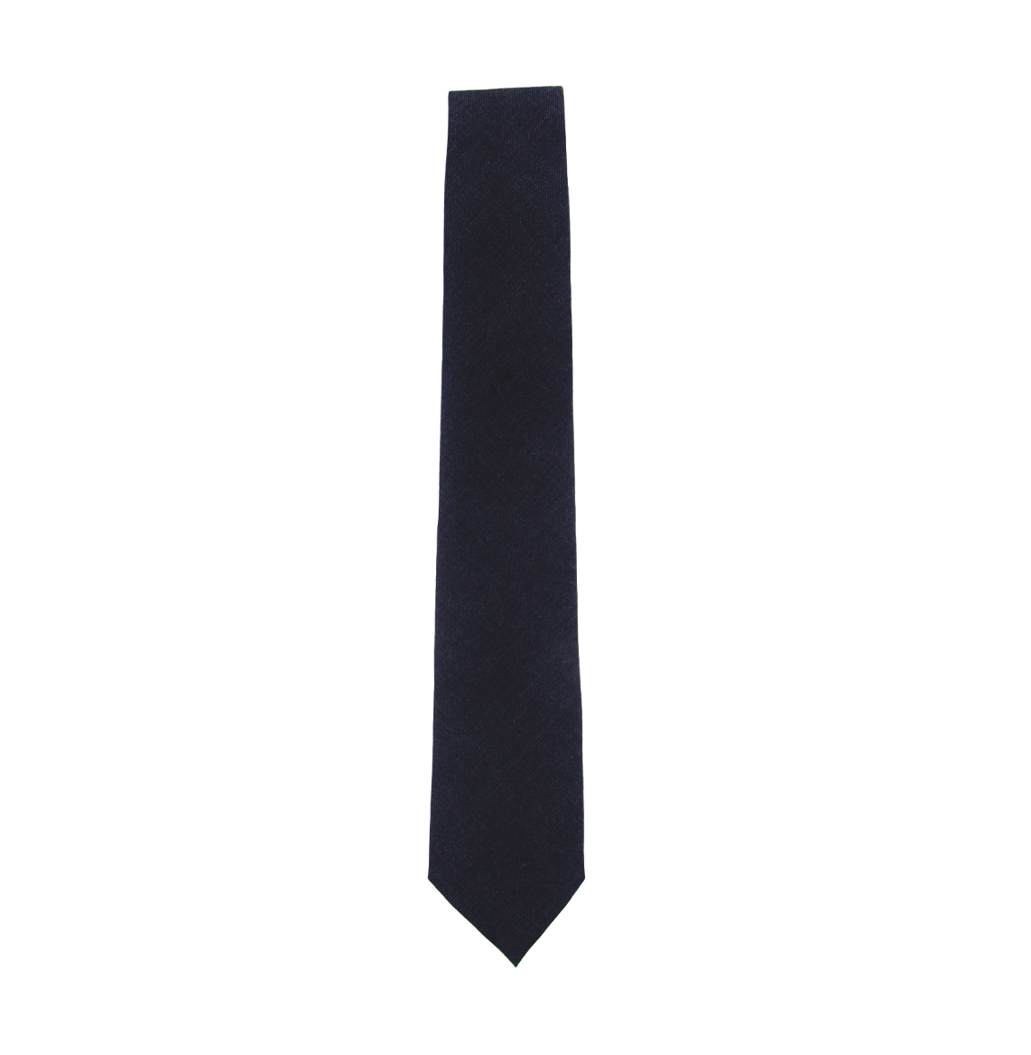 NAVY BLUE TROPICAL WOOL TIE