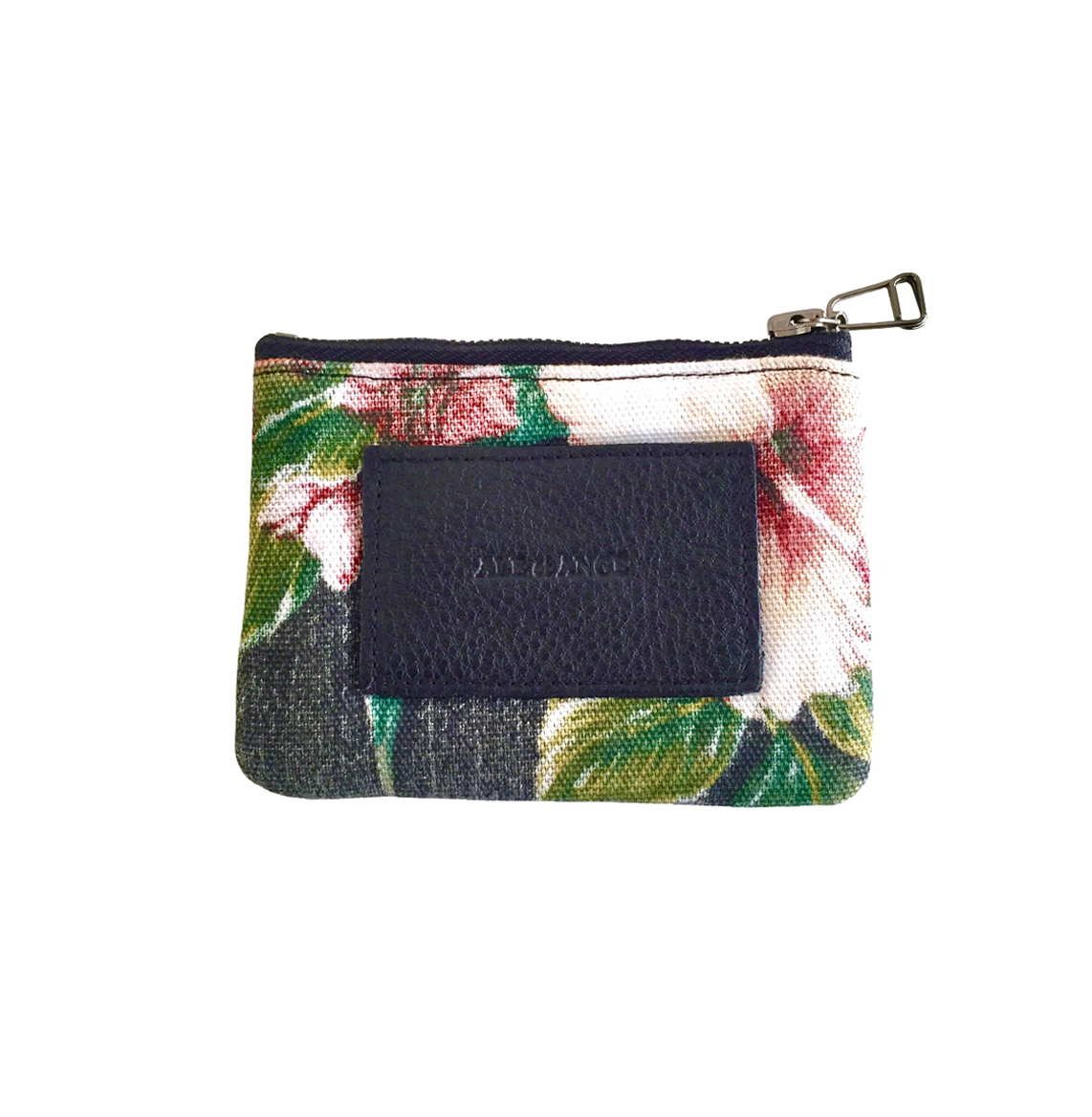 TROPICAL FLOWER PRINT WALLET