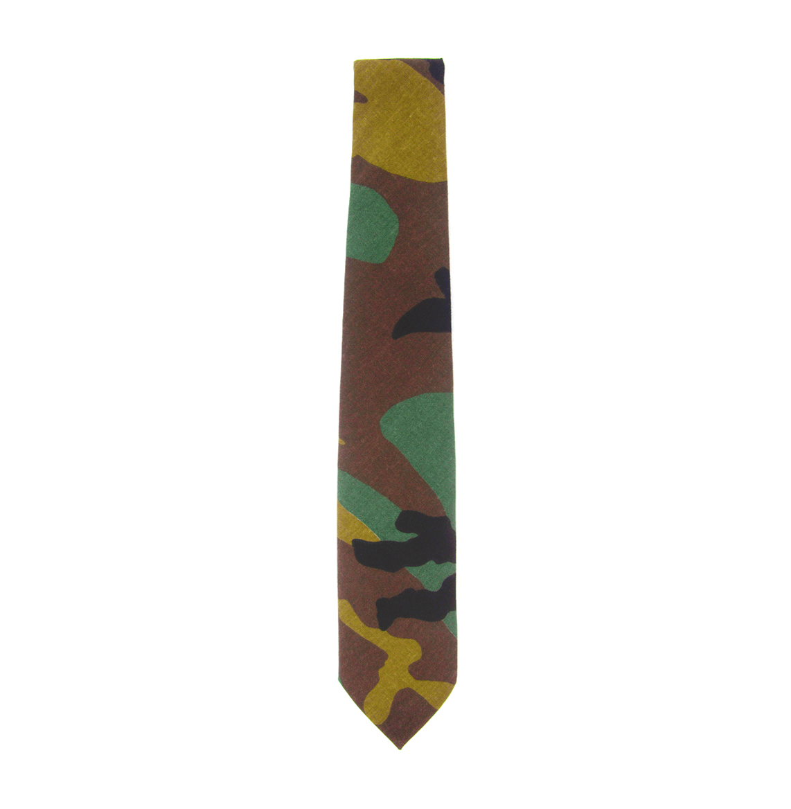 WOODLAND CAMOUFLAGE TIE